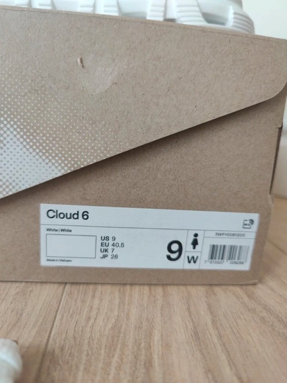 Women’s On Cloud 6 Sneakers White US 9 - Picture 8 of 8